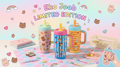 Spark Joy with Every Sip: Meet the Eko Joob Limited Edition Ceramic Tumblers!