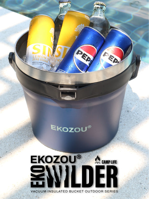 EKOZOU ceramic drinkware lifestyle banner